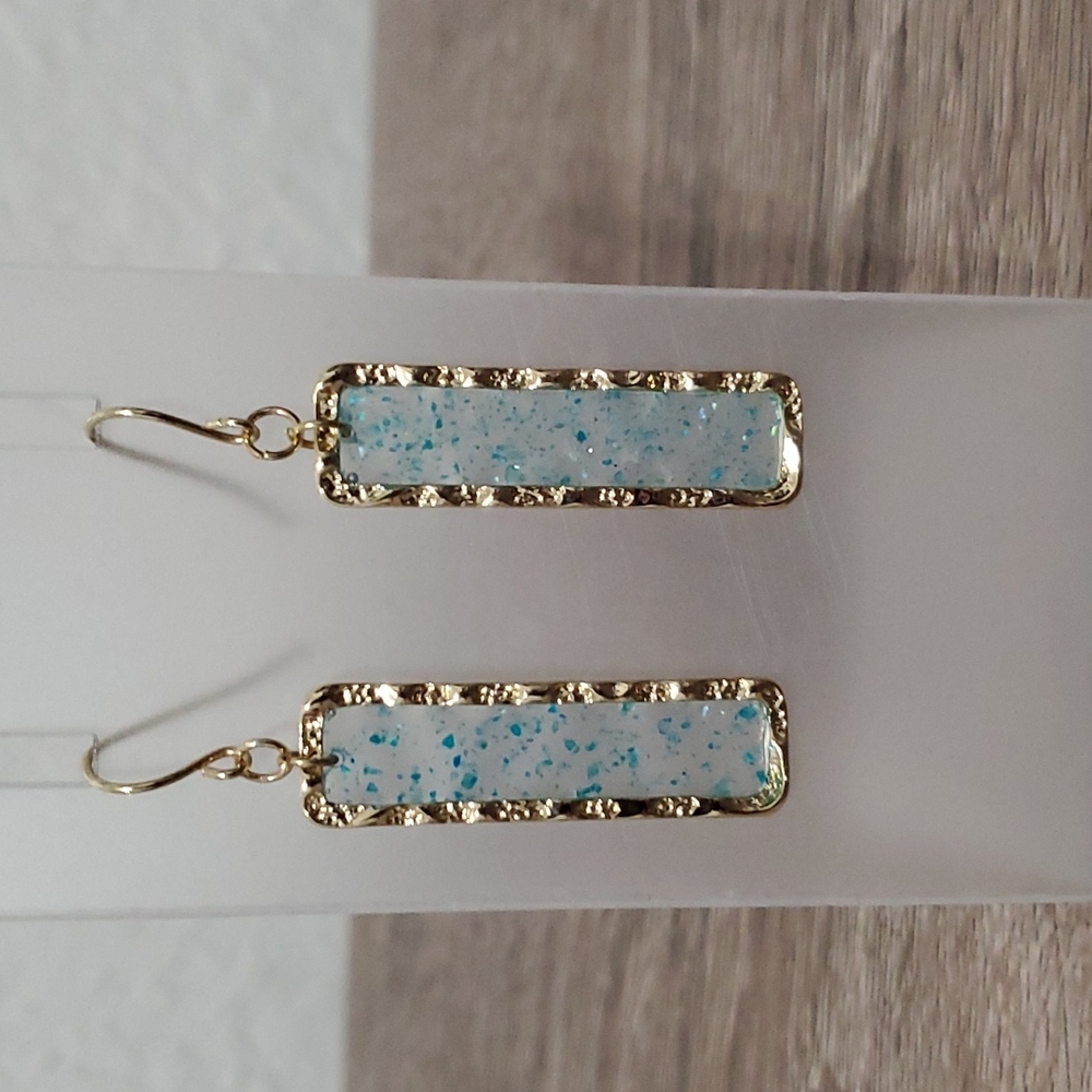 🆕️ Turquoise Acrylic Earrings